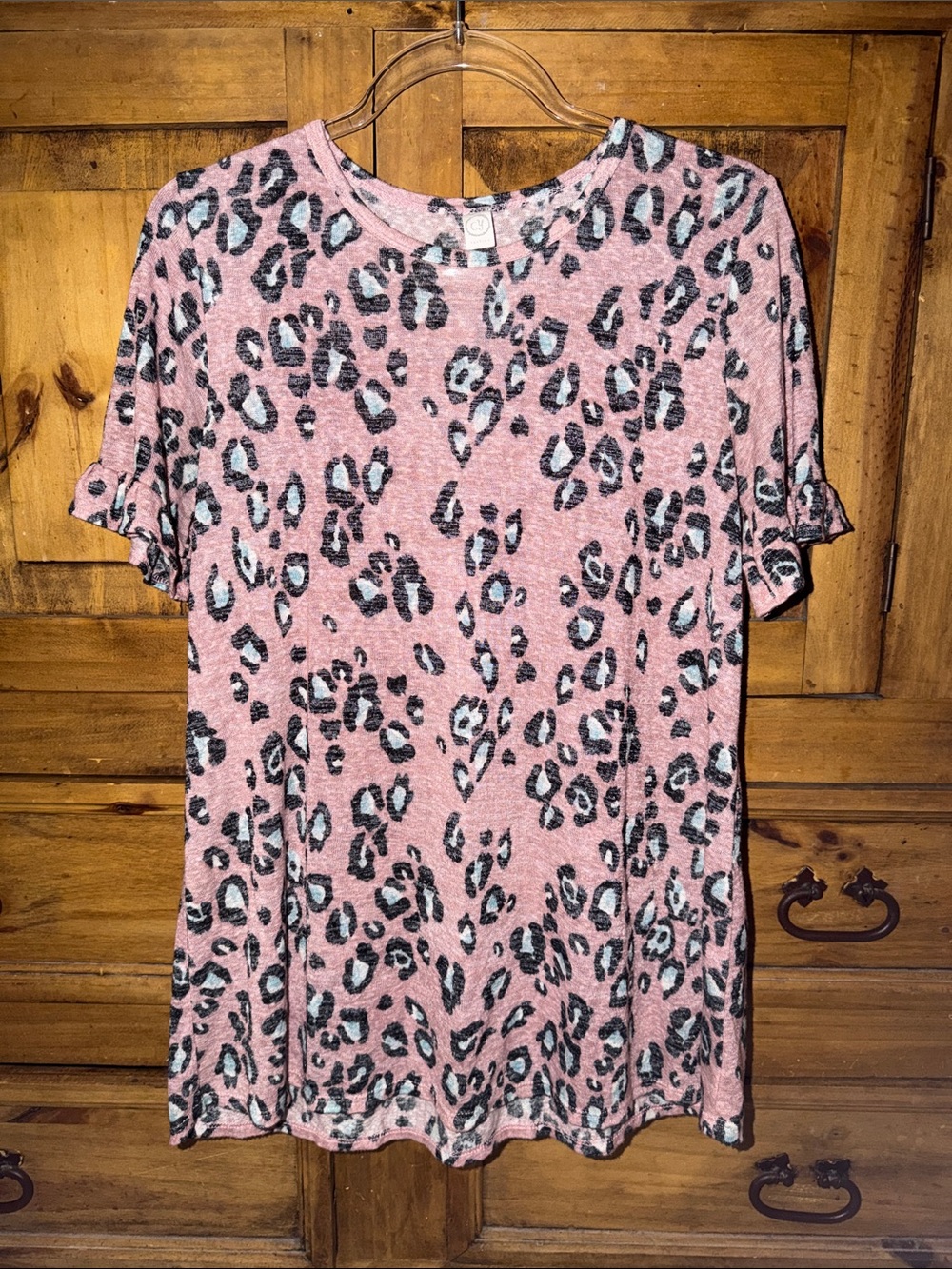 Cy Leopard Print Tunic size Small